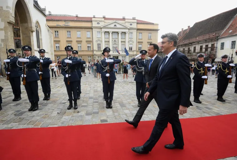 Andrej Plenković sastao se s predsjednikom Irske Leom Varadkarom