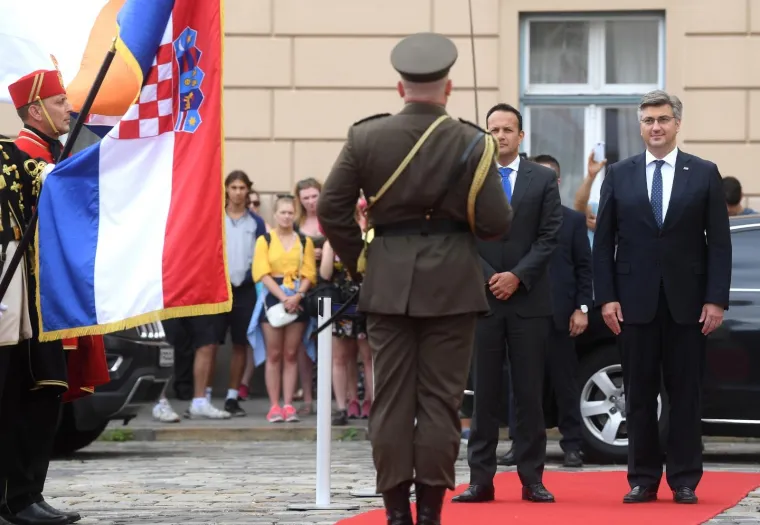 Andrej Plenković sastao se s predsjednikom Irske Leom Varadkarom