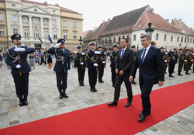 Andrej Plenković sastao se s predsjednikom Irske Leom Varadkarom