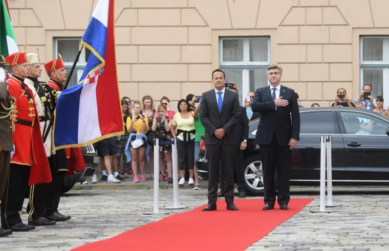 Andrej Plenković sastao se s predsjednikom Irske Leom Varadkarom