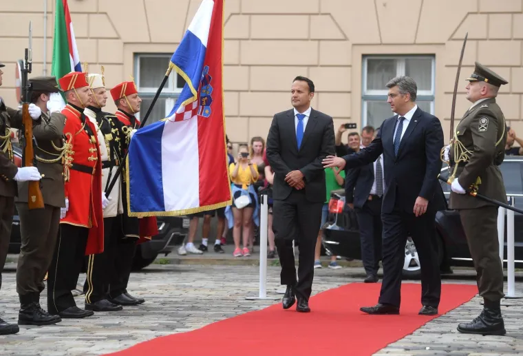 Andrej Plenković sastao se s predsjednikom Irske Leom Varadkarom