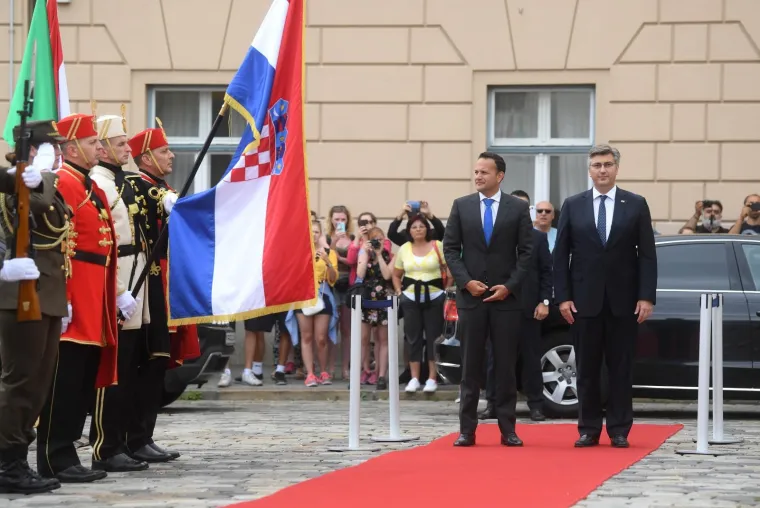 Andrej Plenković sastao se s predsjednikom Irske Leom Varadkarom