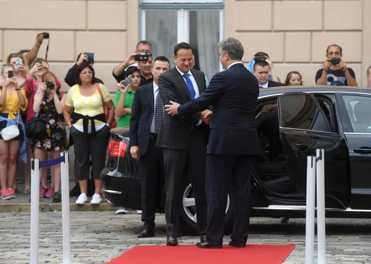 Andrej Plenković sastao se s predsjednikom Irske Leom Varadkarom