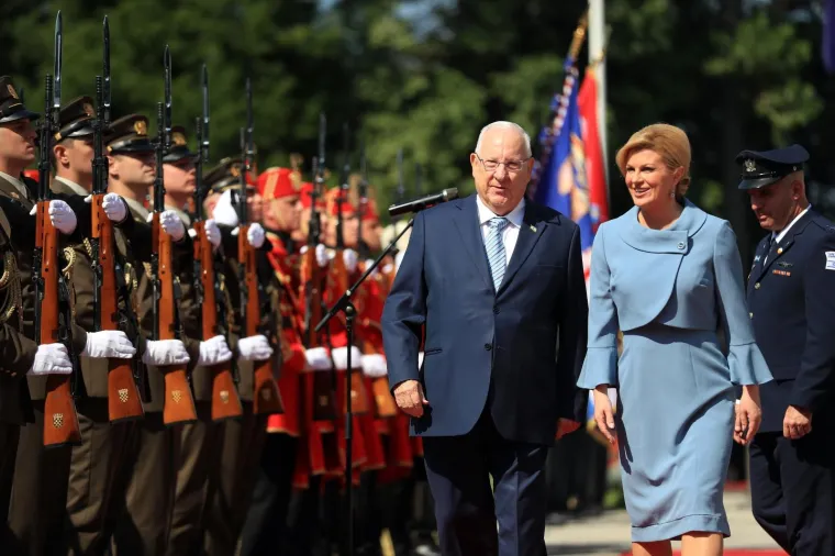 Predsjednik Države Izrael Reuven Rivlin na Pantovčaku