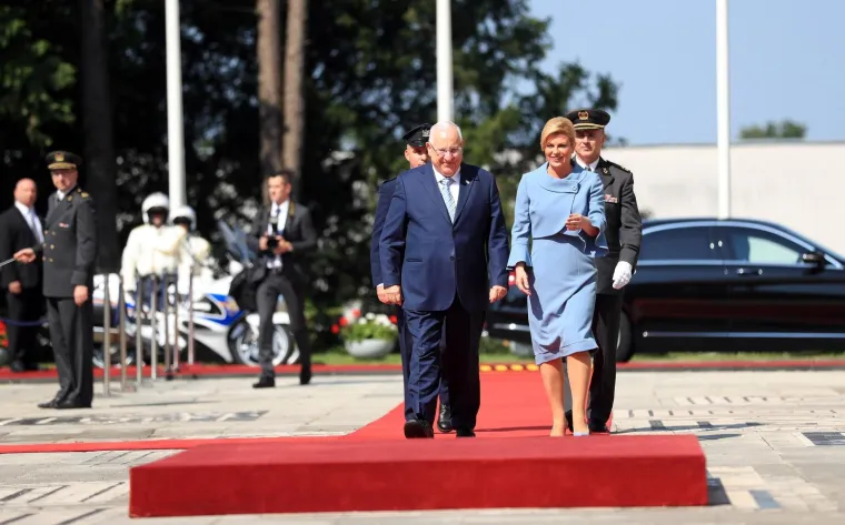 Predsjednik Države Izrael Reuven Rivlin na Pantovčaku