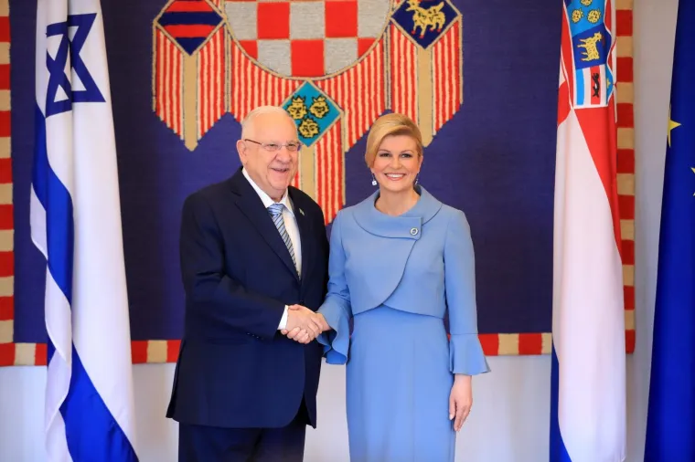 Predsjednik Države Izrael Reuven Rivlin na Pantovčaku
