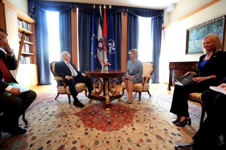 Predsjednik Države Izrael Reuven Rivlin na Pantovčaku