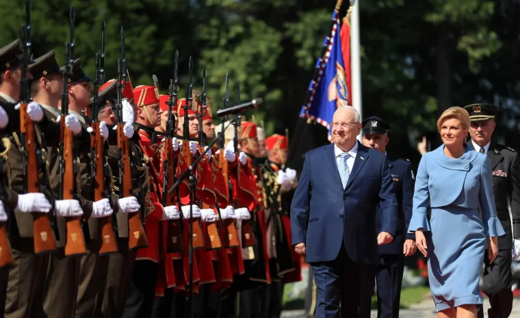 Predsjednik Države Izrael Reuven Rivlin na Pantovčaku