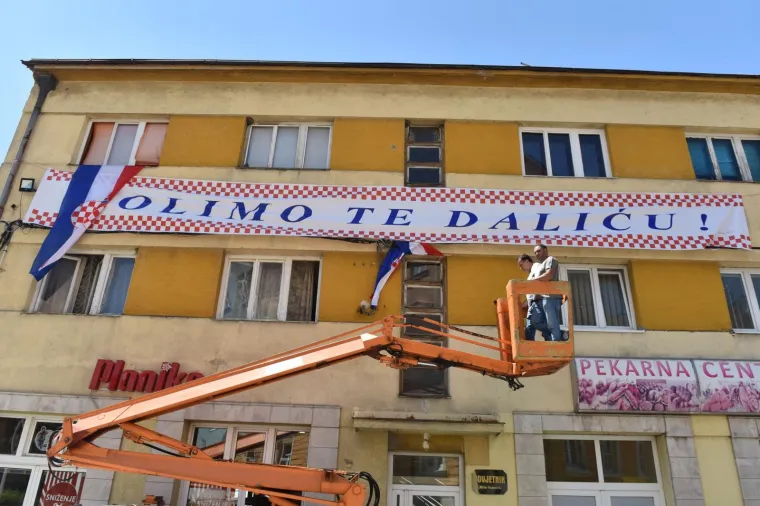 Livno čeka Dalića: Osvanuli plakati dobrodo&scaron;lice i mural za hrvatskog izbornika