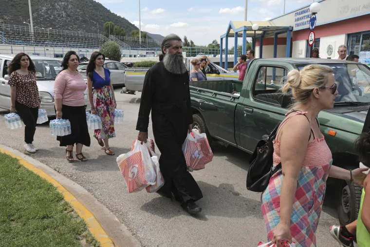 Posljedice stra&scaron;nih požara u Grčkoj