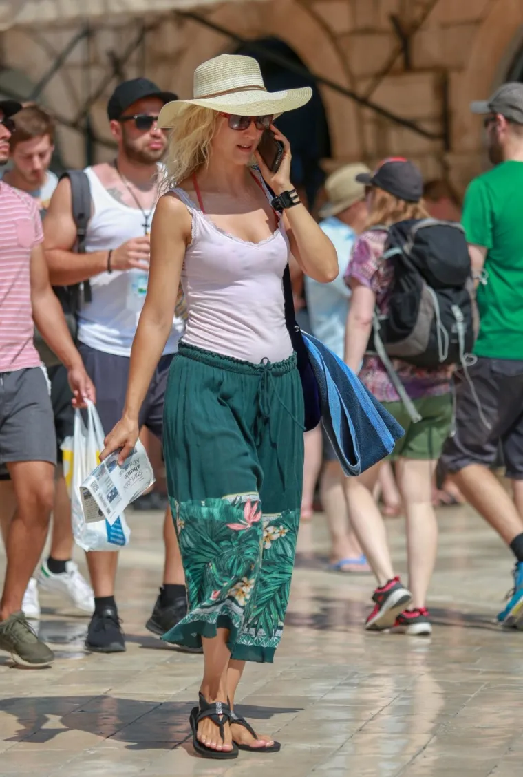 Stradun je kao modna pista.