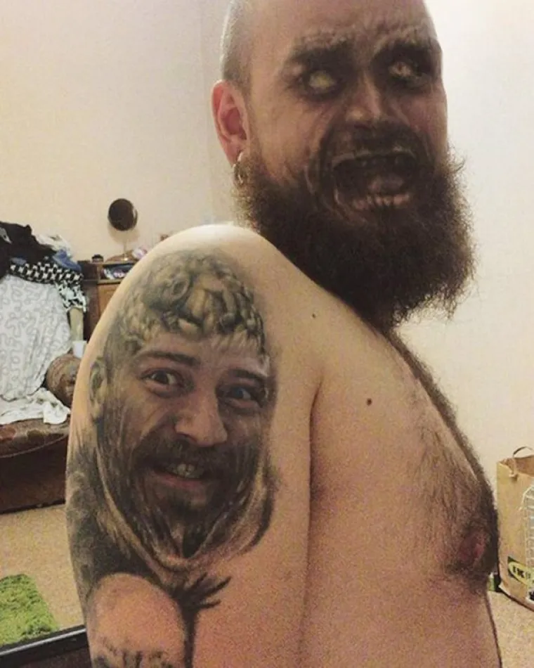 Njihove tetovaže kao da su bile stvorene za ove zamjene.