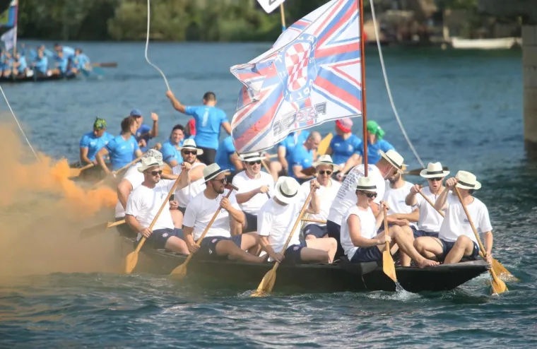 21. Maraton lađa održava se na rijeci Neretvi