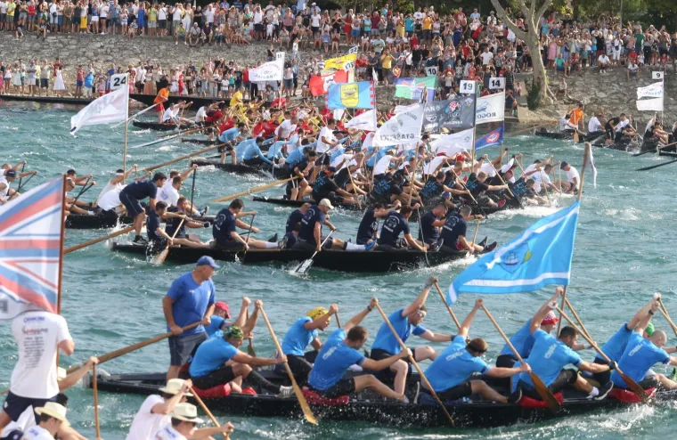 21. Maraton lađa održava se na rijeci Neretvi