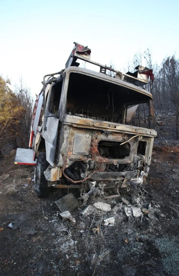 Vatrogasci probdjeli cijelu noć na požari&scaron;tu kod Lokve Rogoznice