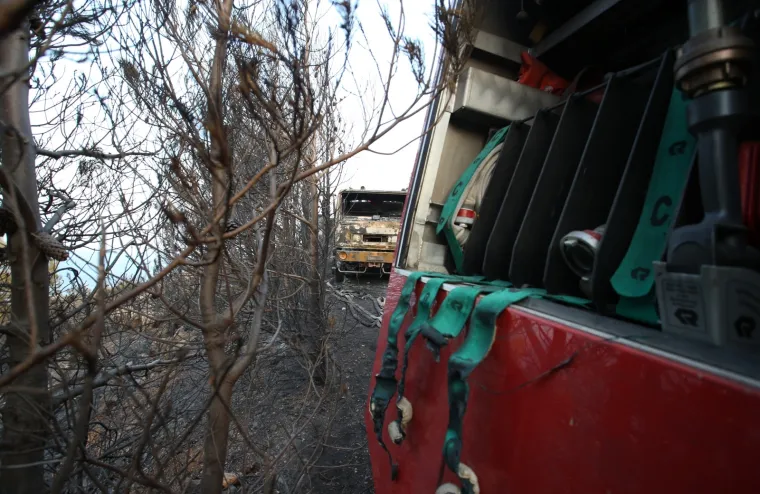Vatrogasci probdjeli cijelu noć na požari&scaron;tu kod Lokve Rogoznice