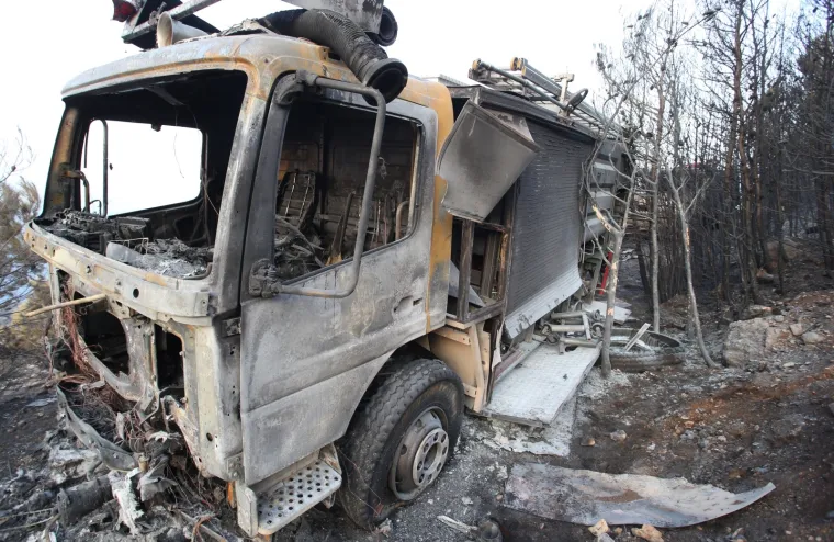 Vatrogasci probdjeli cijelu noć na požari&scaron;tu kod Lokve Rogoznice