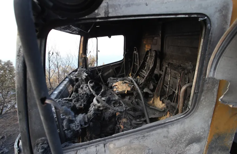 Vatrogasci probdjeli cijelu noć na požari&scaron;tu kod Lokve Rogoznice