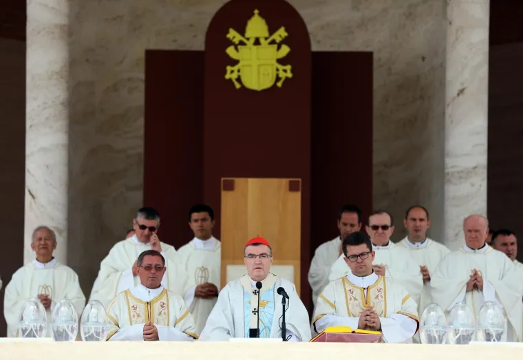 Tisuće vjernika okupile su se na proslavi blagdana Velike Gospe u Mariji Bistrici