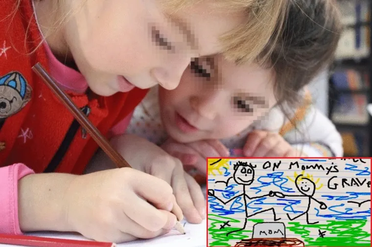 'Ja i tata na maminom grobu': najjeziviji crteži na&scaron;ih najmlađih najče&scaron;će su plod njihovih noćnih mora