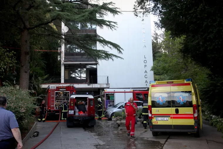 Rijeka: Jedan poginuli i 16 ozlijeđenih u požaru Psihijatrijske bolnice