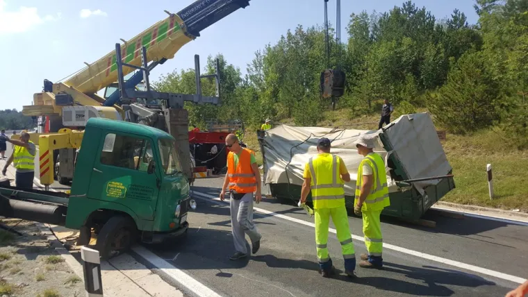 Kr&scaron; i lom na Istarskom ipsilonu