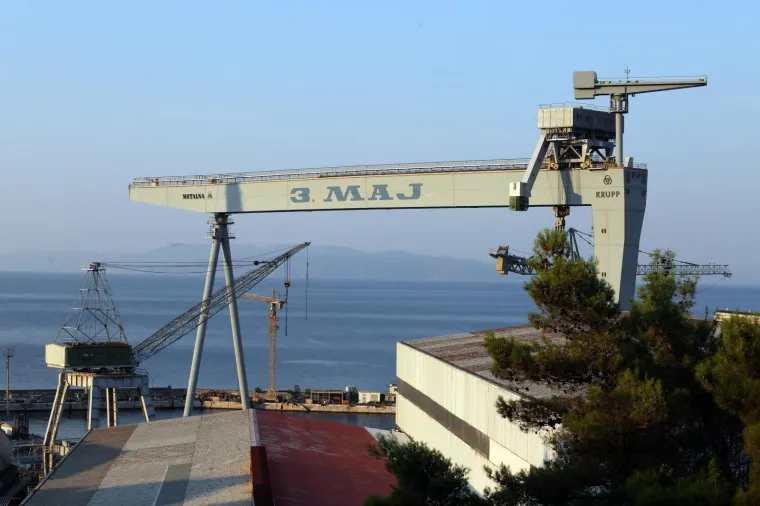 Radnici brodogradili&scaron;ta 3. maj u &scaron;trajku