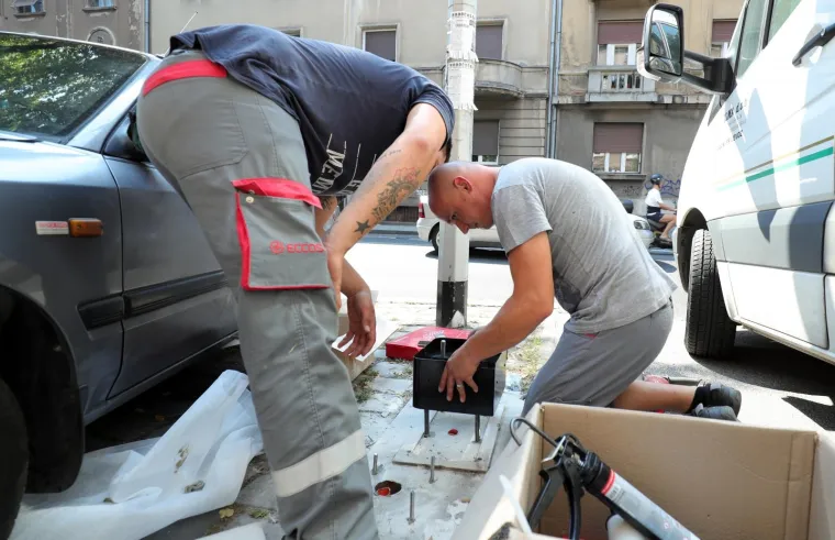 Kakav gaf: Hvale se novim aparatima za parking, a izgleda da im pravopis nije jača strana