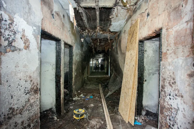 FOTO Vatra uni&scaron;tila sve: Pogledajte kako izgledfa Psihijatrijska bolnice Lopača nakon požara