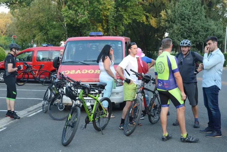 U SISKU STARTAO MARATON ZA VATROGASCE POGINULE NA KORNATIMA: Dugačak je 320 km, sudjeluju i biciklisti vatrogasci