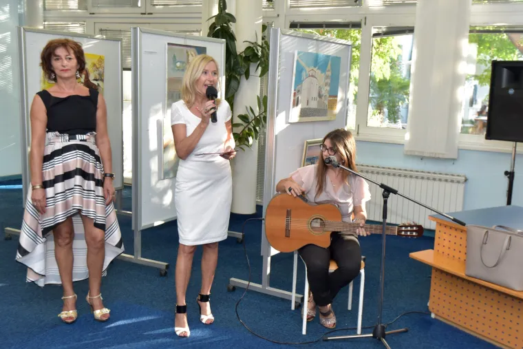 Otvorenje izložbe slika od kojih je najveću pažnju privukla ona kada general Praljak ispija otrov