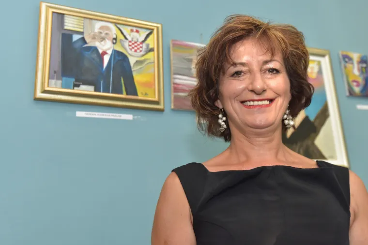 Otvorenje izložbe slika od kojih je najveću pažnju privukla ona kada general Praljak ispija otrov