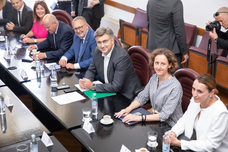 Premijer Plenković obi&scaron;ao radove na projektu Lazareti - kreativna četvrt Dubrovnika