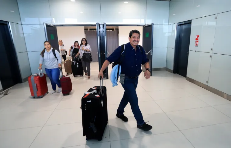 Stigao fotoreporter AFP-a Yuri Cortez kojeg su Vatreni u slavlju oborili