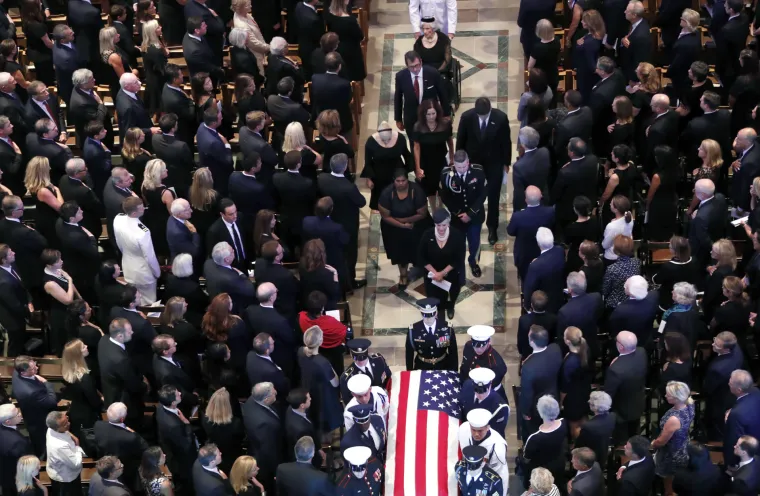 Oproštaj od američkog senatora i veterana rata u Vijetnamu Johna McCaina