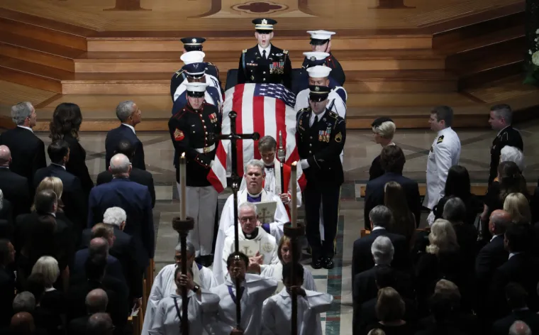 Oproštaj od američkog senatora i veterana rata u Vijetnamu Johna McCaina