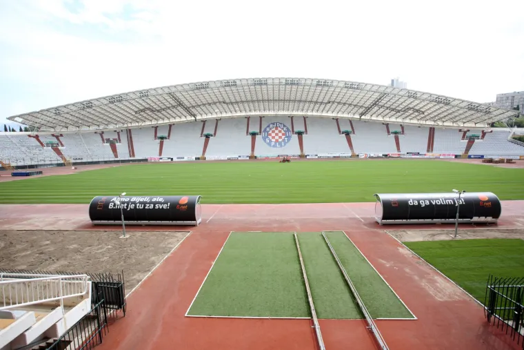 Na Poljudu postavljen novi travnjak: Hoće na njemu Hajduk imati vi&scaron;e sreće?