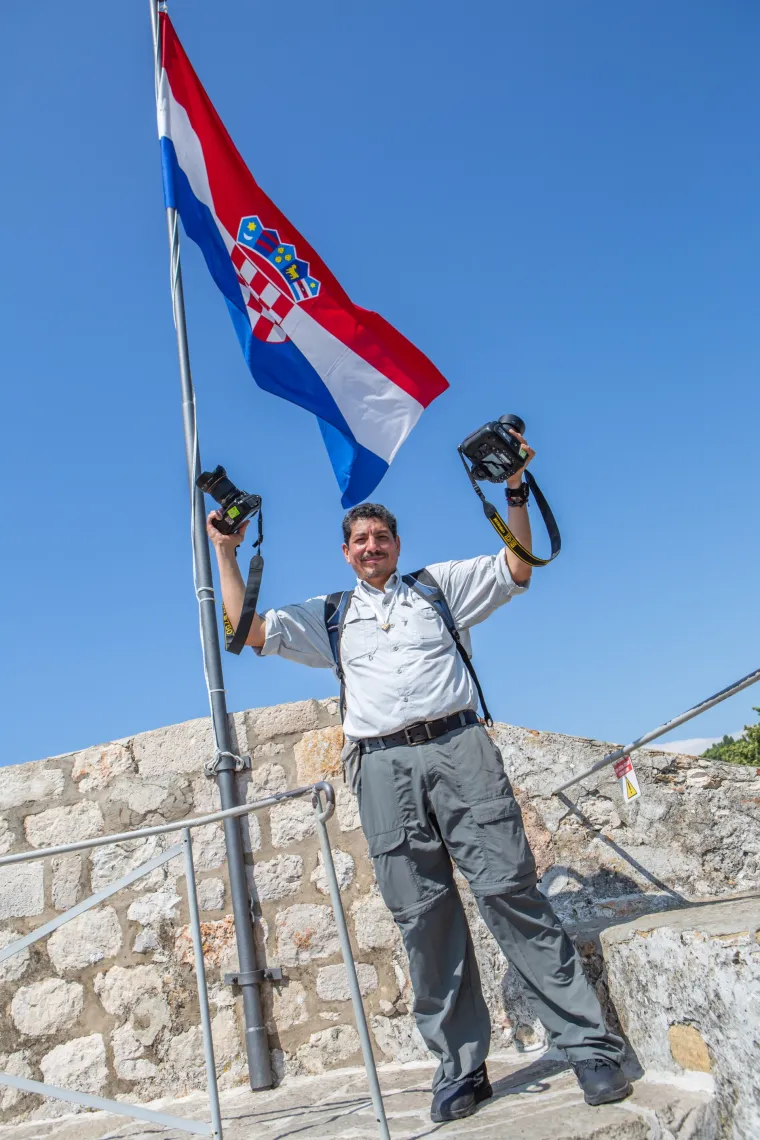 Dubrovnik: Fotoreporter AFP-a Yuri Cortez s obitelji razgledao gradske znamenitosti
