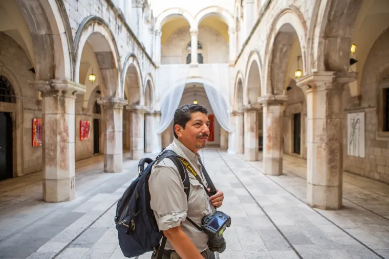 Dubrovnik: Fotoreporter AFP-a Yuri Cortez s obitelji razgledao gradske znamenitosti