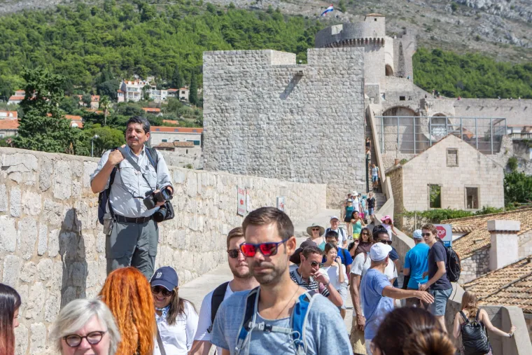 Dubrovnik: Fotoreporter AFP-a Yuri Cortez s obitelji razgledao gradske znamenitosti