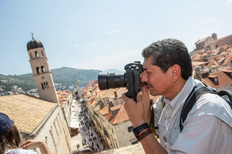 Dubrovnik: Fotoreporter AFP-a Yuri Cortez s obitelji razgledao gradske znamenitosti