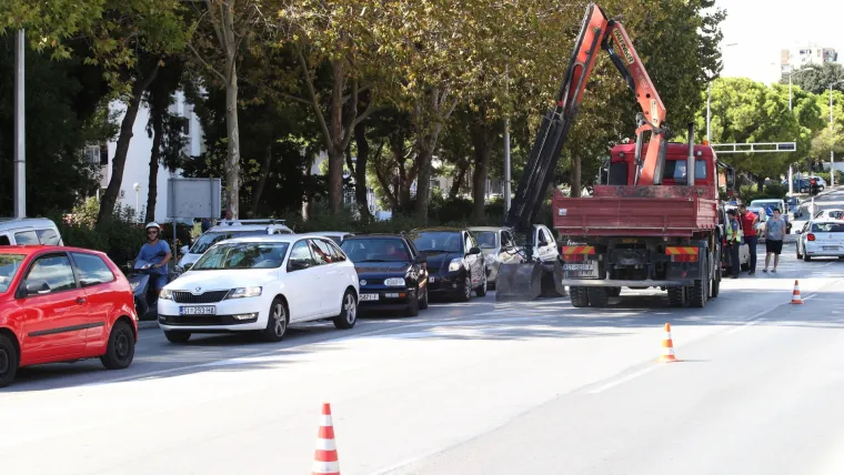 FOTO Užas u Splitu: Kamionom oborio pje&scaron;aka i vukao ga 20-ak metara