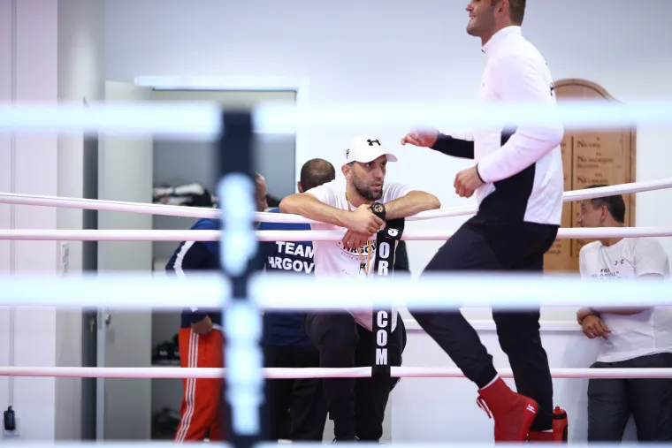 Pogledajte kako je bilo na treningu Filipa Hrgovića uoči subotnjeg meča s Amirom Mansourom