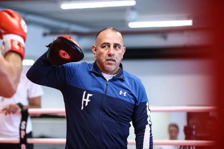 SVE JE SPREMNO ZA SUBOTNJI SPEKTAKL: Hrgović odradio trening uoči meča sa Mansourom