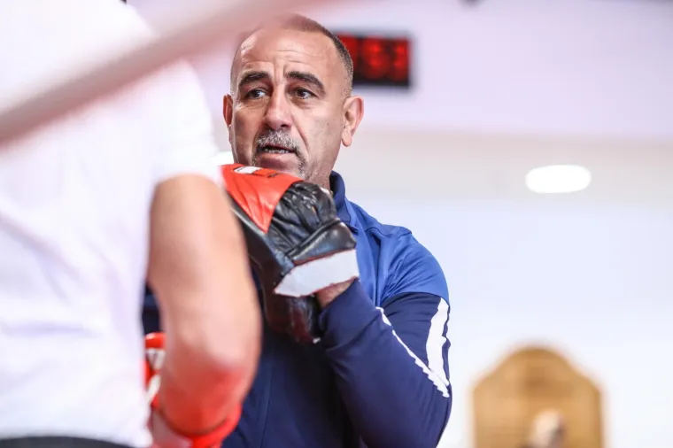 SVE JE SPREMNO ZA SUBOTNJI SPEKTAKL: Hrgović odradio trening uoči meča sa Mansourom