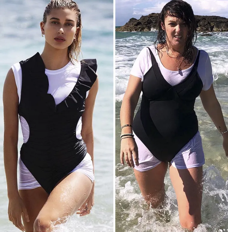 Razbija iluziju: Celeste Barber nastavlja nasmijavati svojim parodijama na fotke slavnih