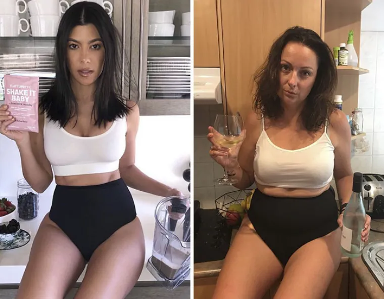 Razbija iluziju: Celeste Barber nastavlja nasmijavati svojim parodijama na fotke slavnih