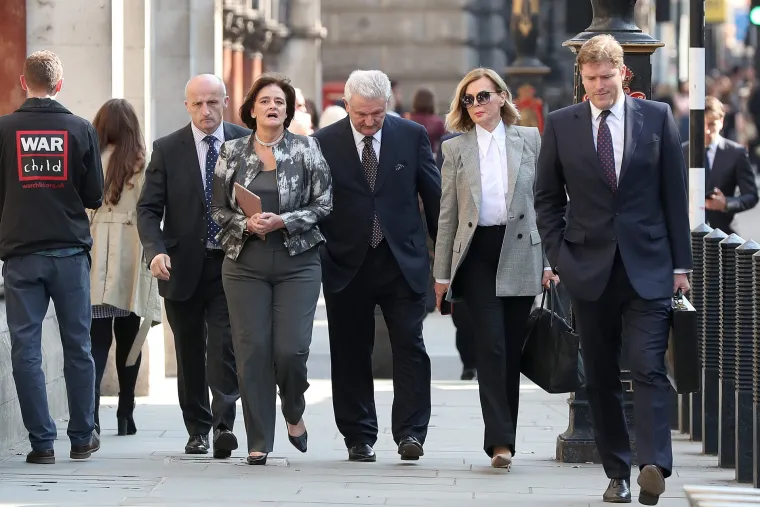 Ivica Todorić u pratnji svog odvjetničkog tima Jadranke Sloković ii Cherie Blair do&scaron;ao je na Visoki sud Royal Courts of Justice gdje je zakazano roči&scaron;te o njegovom izručenju Hrvatskoj