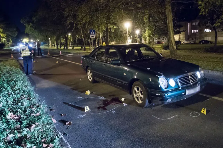 U ZAGREBU MERCEDES NALETIO NA DJEVOJČICU: Policija obavlja očevid