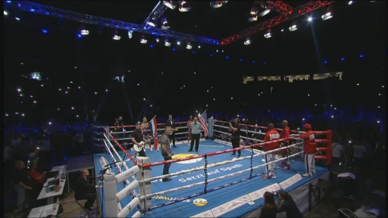 Marko Perković Thomposon ostvario želju Filipu i u ringu otpjevao pjesmu 'Geni kameni'